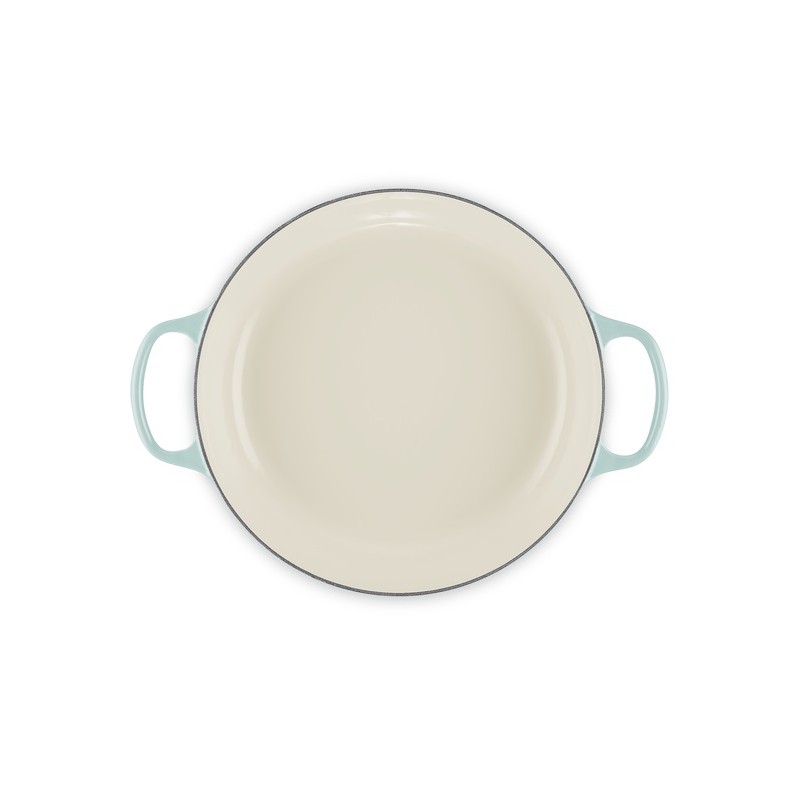 Cocotte Campagnard Fonte 3,5 L Bleu Sea Salt (30 cm) - Le Creuset