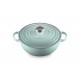 Marmite Fonte Ronde 4,1 L Bleu Sea Salt (26 cm)   - Le Creuset
