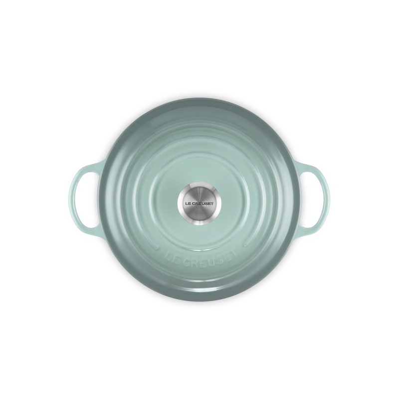 Marmite Fonte Ronde 4,1 L Bleu Sea Salt (26 cm) - Le Creuset