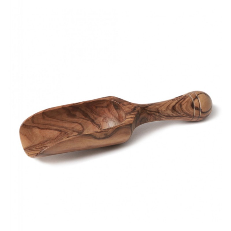 Pelle Alimentaire à Vrac en Bois d'Olivier 18 cm - Bérard