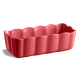 Madeleine rechthoekige Keramische Cakevorm 29x9 cm Roze Candy - Emile Henry