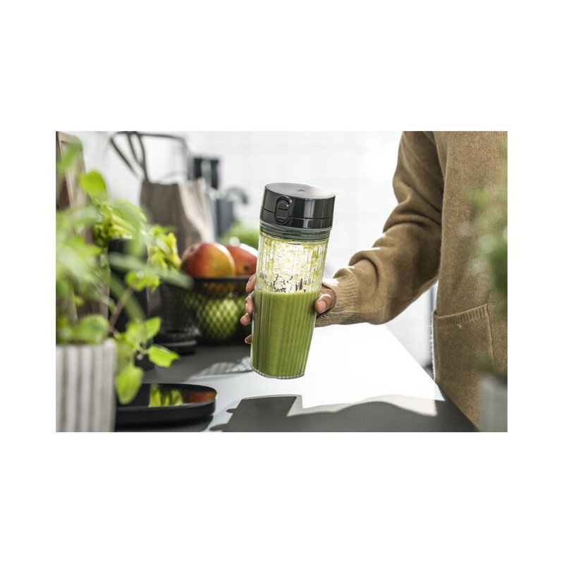 Enfinigy Black Mini Blender Personnel Noir avec Bouteille Smoothie 0,55L  - Zwilling