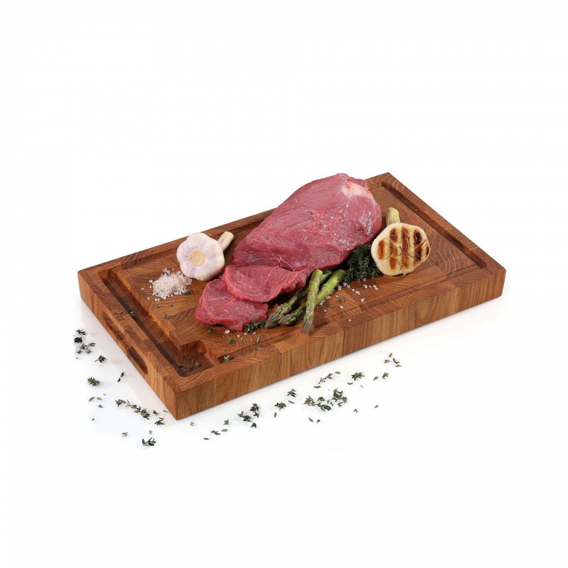 Planche à Découper Bois de Chêne Rectangulaire 45x25x4 cm - Zassenhaus