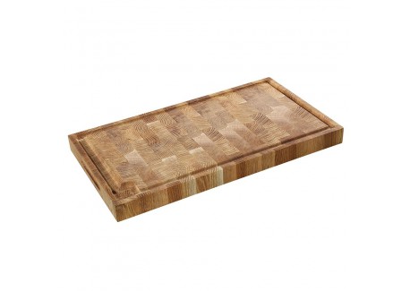 Rechthoekige snijplank van eikenhout 54x30x4 cm - Zassenhaus