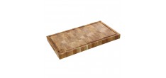 Planche à Découper Bois de Chêne Rectangulaire 54x30x4 cm 