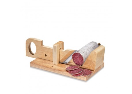 Guillotine à Saucisson en Bois avec Lame en Inox - Zassenhaus
