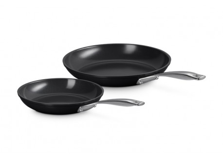 Essentiel Set de 2 poêles Antiadhésives Céramique 24 et 28 cm  - Le Creuset