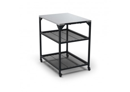 Modulaire tafel voor buitenpizzaoven RVS Medium 60x80x90 cm - Ooni