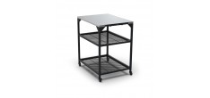 Modulaire tafel voor buitenpizzaoven RVS Medium 60x80x90 cm