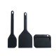 Set 3 Ustensiles Pâte à Pizza Coupe-pâte, Spatule Large, Spatule Cuillère - Ooni