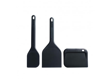 Set 3 Ustensiles Pâte à Pizza Coupe-pâte, Spatule Large, Spatule Cuillère - Ooni