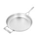 Silverline 7 Nanotouch Poêle à Frire Inox 32 cm avec Contre-poignée - Demeyere