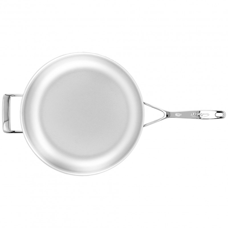 Silverline 7 Nanotouch Poêle à Frire Inox 32 cm avec Contre-poignée - Demeyere