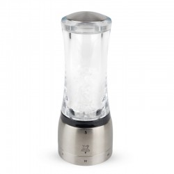 Daman Moulin à Sel 16 cm Inox Acryl U'Select Zirlion - Peugeot