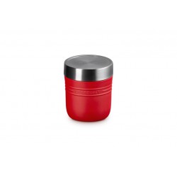 On The Go Lunch Box Isotherme Inox Ronde 500 ml Rouge Cerise  - Le Creuset On The Go Lunch Box Isotherme Inox Ronde 500 ml Rouge Cerise  - Le Creuset