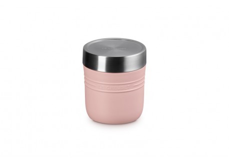 On The Go Lunch Box Isotherme Inox Ronde 500 ml Rose Shell Pink  - Le Creuset