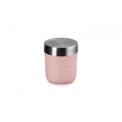 On The Go Lunch Box Isotherme Inox Ronde 500 ml Rose Shell Pink  - Le Creuset On The Go Lunch Box Isotherme Inox Ronde 500 ml Rose Shell Pink  - Le Creuset
