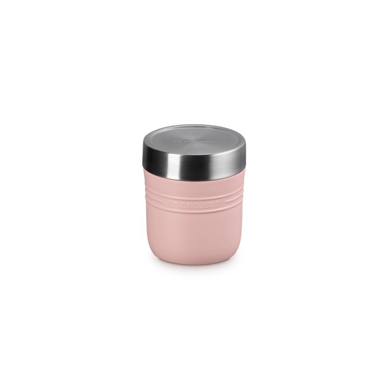 On The Go Lunch Box Isotherme Inox Ronde 500 ml Rose Shell Pink - Le Creuset