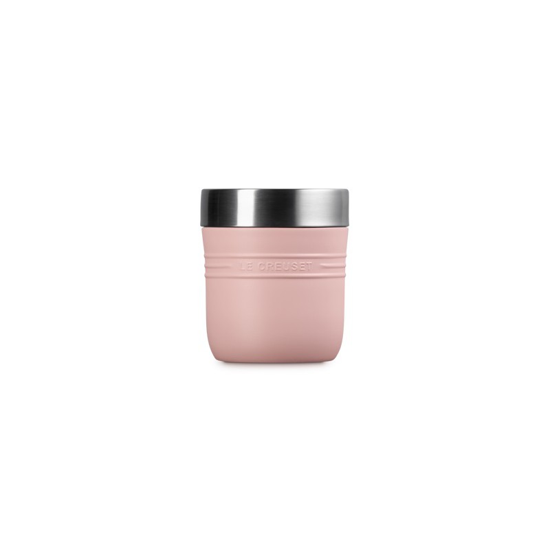 On The Go Lunch Box Isotherme Inox Ronde 500 ml Rose Shell Pink - Le Creuset