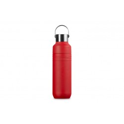 On The Go 500 ml Kersenrode geïsoleerde fles