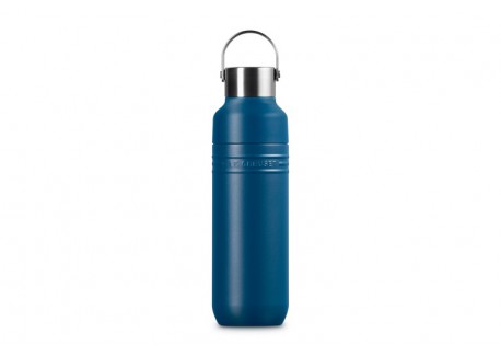 On The Go Gourde Bouteille Isotherme 500 ml Bleu Deep Teal - Le Creuset