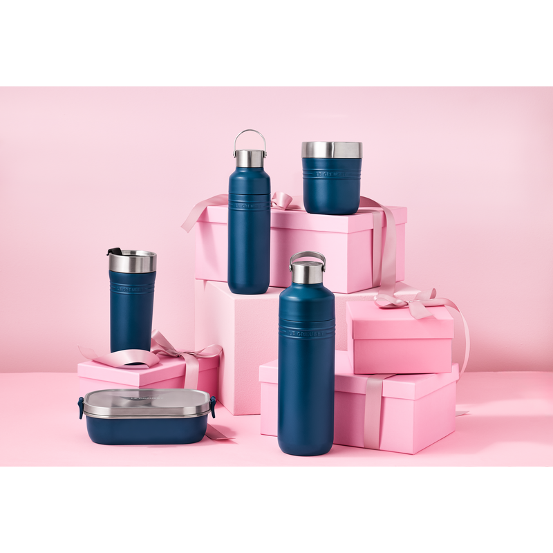 On The Go Gourde Bouteille Isotherme 500 ml Bleu Deep Teal - Le Creuset