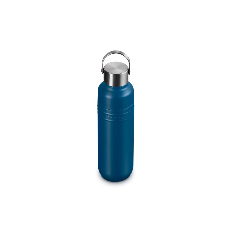 On The Go Gourde Bouteille Isotherme 500 ml Bleu Deep Teal - Le Creuset