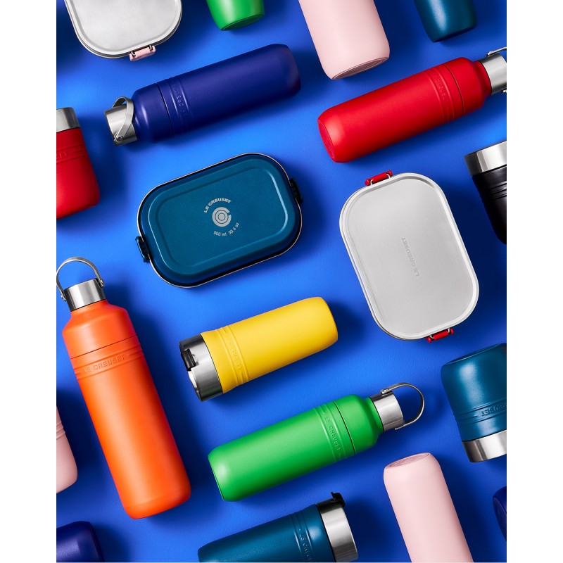 On The Go Gourde Bouteille Isotherme 500 ml Bleu Deep Teal - Le Creuset