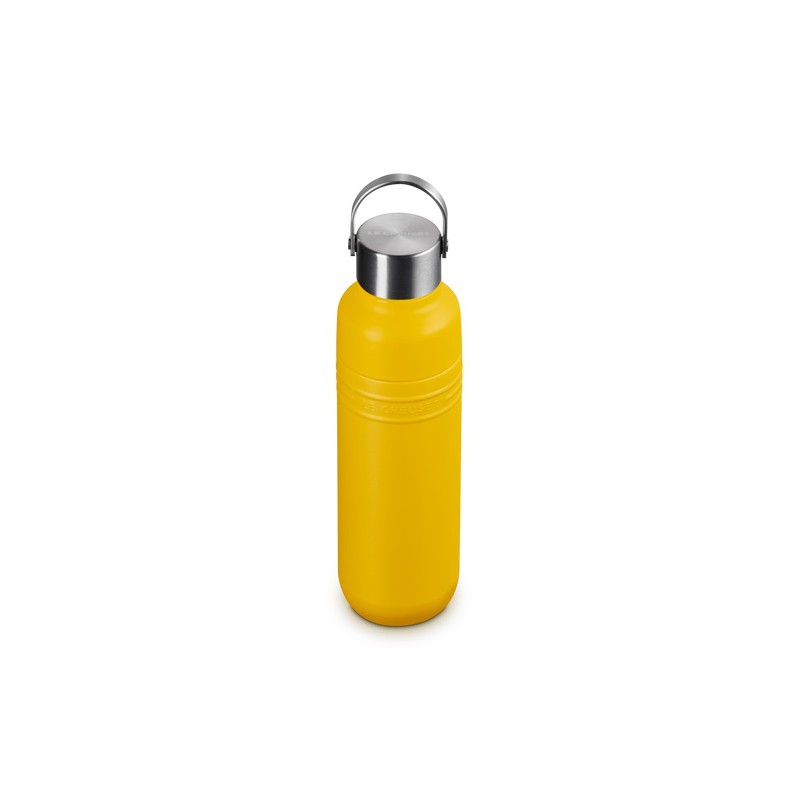 On The Go Gourde Bouteille Isotherme 500 ml Jaune Nectar - Le Creuset