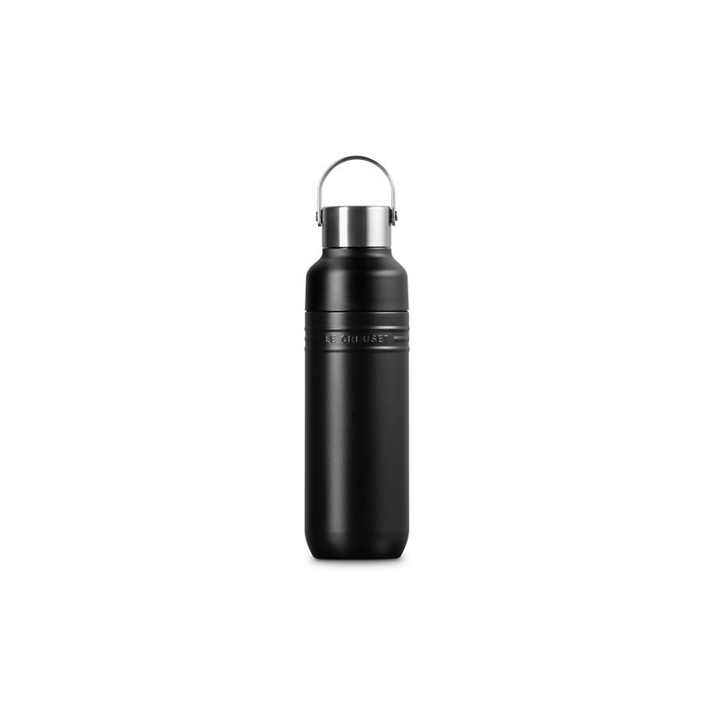 On The Go Gourde Bouteille Isotherme 500 ml Noir Mat - Le Creuset