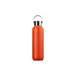 On The Go Gourde Bouteille Isotherme 500 ml Orange Volcanique  - Le Creuset On The Go Gourde Bouteille Isotherme 500 ml Orange Volcanique  - Le Creuset