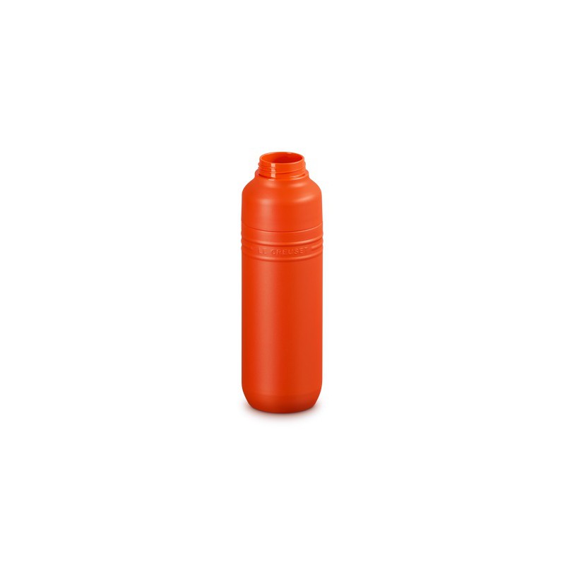 On The Go Gourde Bouteille Isotherme 500 ml Orange Volcanique - Le Creuset