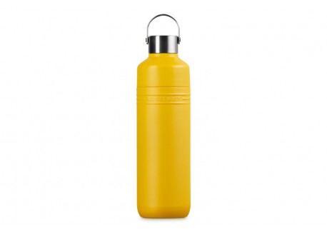 On The Go Gourde Bouteille Isotherme 1 L Jaune Nectar  - Le Creuset