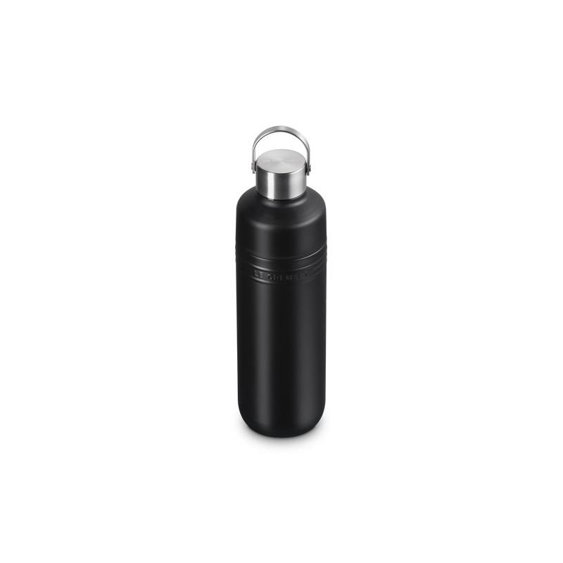 On The Go Gourde Bouteille Isotherme 1 L Noir Mat - Le Creuset