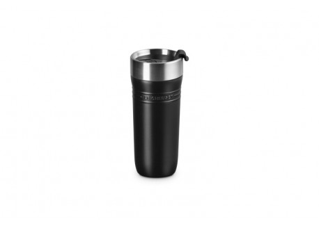 On The Go Travel Mug Isotherme Hermétique à Emporter 350 ml Noir Mat  - Le Creuset