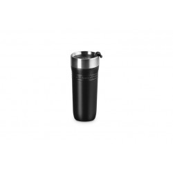 On The Go Travel Mug Isotherme Hermétique à Emporter 350 ml Noir Mat - Le Creuset