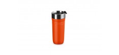 On The Go Travel Mug Isotherme Hermétique à Emporter 350 ml Orange Vocanique