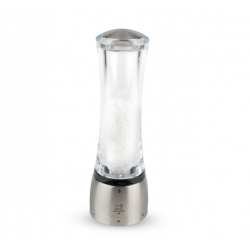 Daman Moulin à Sel 21 cm Inox Acryl U'Select Zirlion - Peugeot