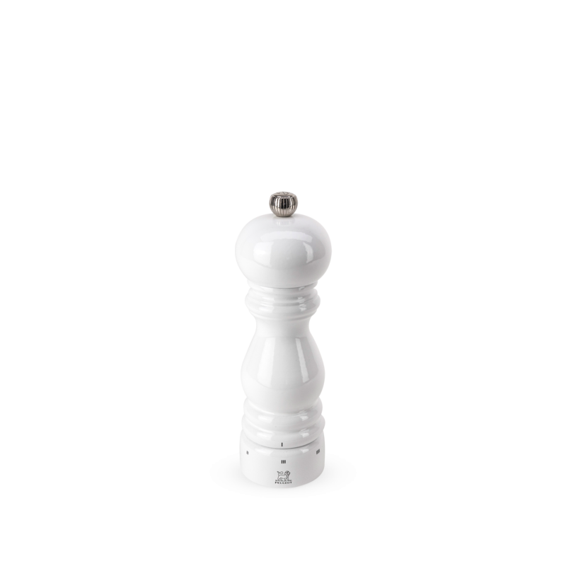 Paris Moulin à Sel 18 cm Laqué Blanc U'Select Zirlion - Peugeot