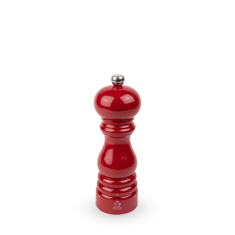Paris Moulin à Sel 18 cm Laqué Rouge Passion U'Select Zirlion - Peugeot