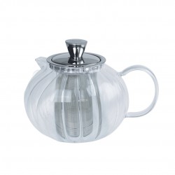 Gyokuro Théière en Verre avec Filtre Inox Dévissable 0,8 L  - Cristel Gyokuro Théière en Verre avec Filtre Inox Dévissable 0,8 L  - Cristel