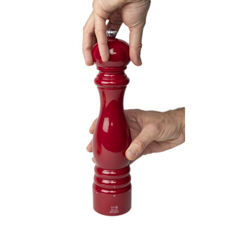 Paris Moulin à Sel 30 cm Laqué Rouge Passion U'Select Zirlion - Peugeot