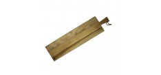 Nordic Planche à Servir et Découper Bois Chêne Rectangulaire L 80x17 cm 