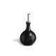 Bouteille Céramique Vinaigre avec Bec Verseur 0,4 L Noir Mat Truffe  - Emile Henry