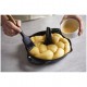 Pinceau à Pâtisserie Silicone Noir Manche Bois 22 cm  - Staub