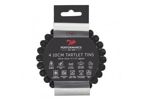 Moules à Tartelette En Acier Inoxydable - Lot De 12 Anneaux 6 Cm - Pour Mousses, Mini Pizzas, Muffins - 8