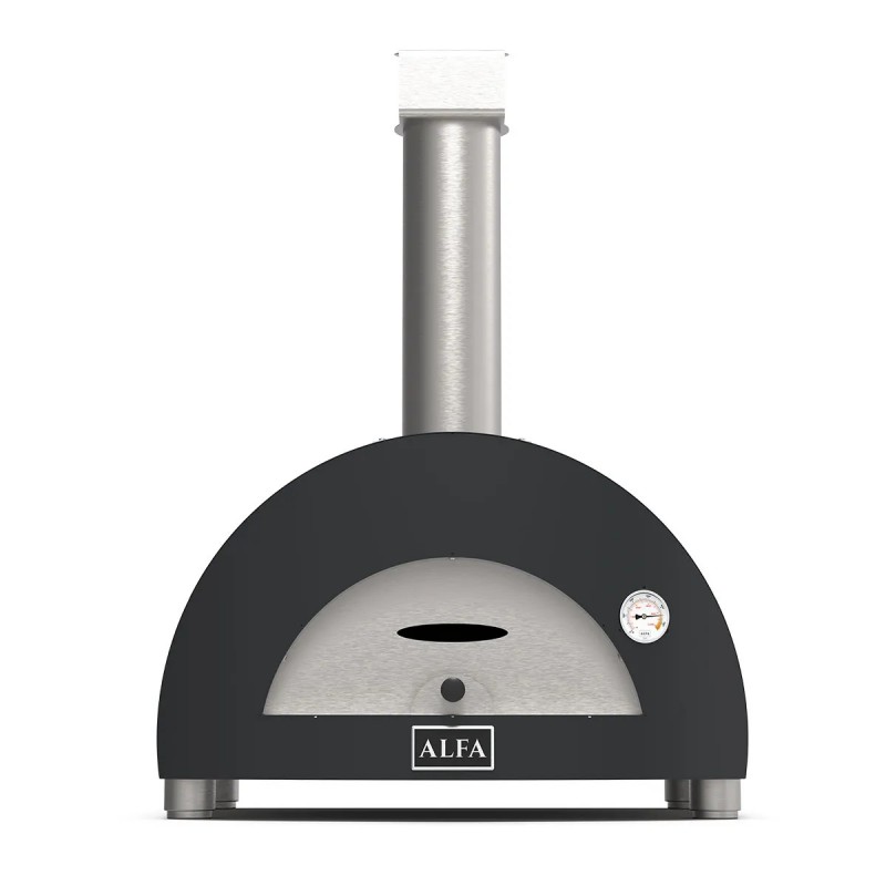 Moderno Four à Pizza Bois 1 Pizza Gris 60x40 cm - Alfa Pizza