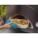 Moderno Hout Pizza Oven 1 Pizza Grijs 60x40 cm - Alfa Pizza