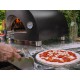 Moderno Hout Pizza Oven 1 Pizza Grijs 60x40 cm - Alfa Pizza