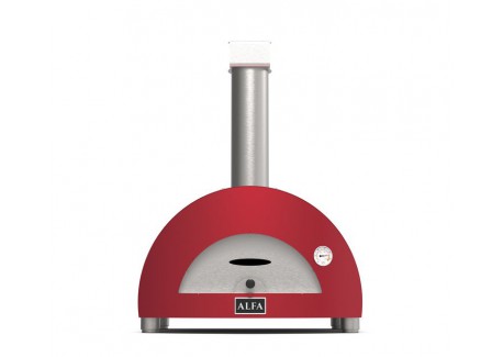 Moderno Four à Pizza Bois 1 Pizza Rouge 60x40 cm - Alfa Pizza